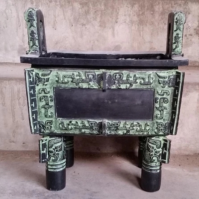 司母戊鼎模型 历史教室 教具教学器材 教学模型 青铜 仿古摆件