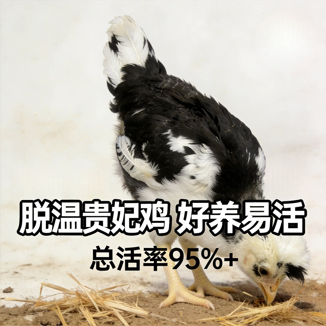 半斤一只脱温贵妃鸡  疫苗 齐全 包活到家 土鸡