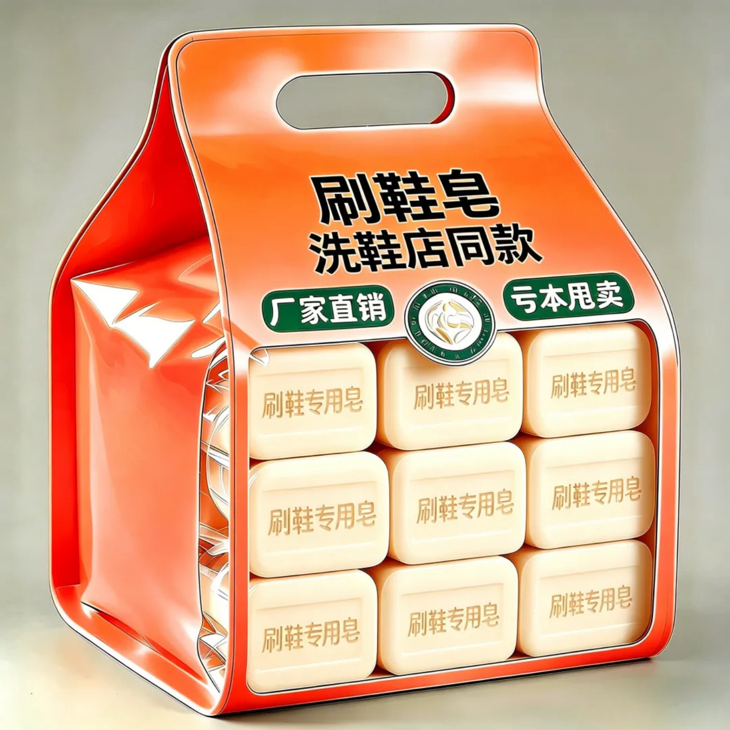 刷鞋专用皂洗鞋店同款块状去污神器地面污渍清洁剂厂家直销清洗神