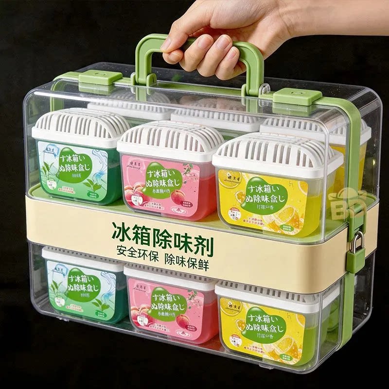 冰箱除味剂盒装除臭去异味家用冷藏室除味盒安全持久清香安全环保