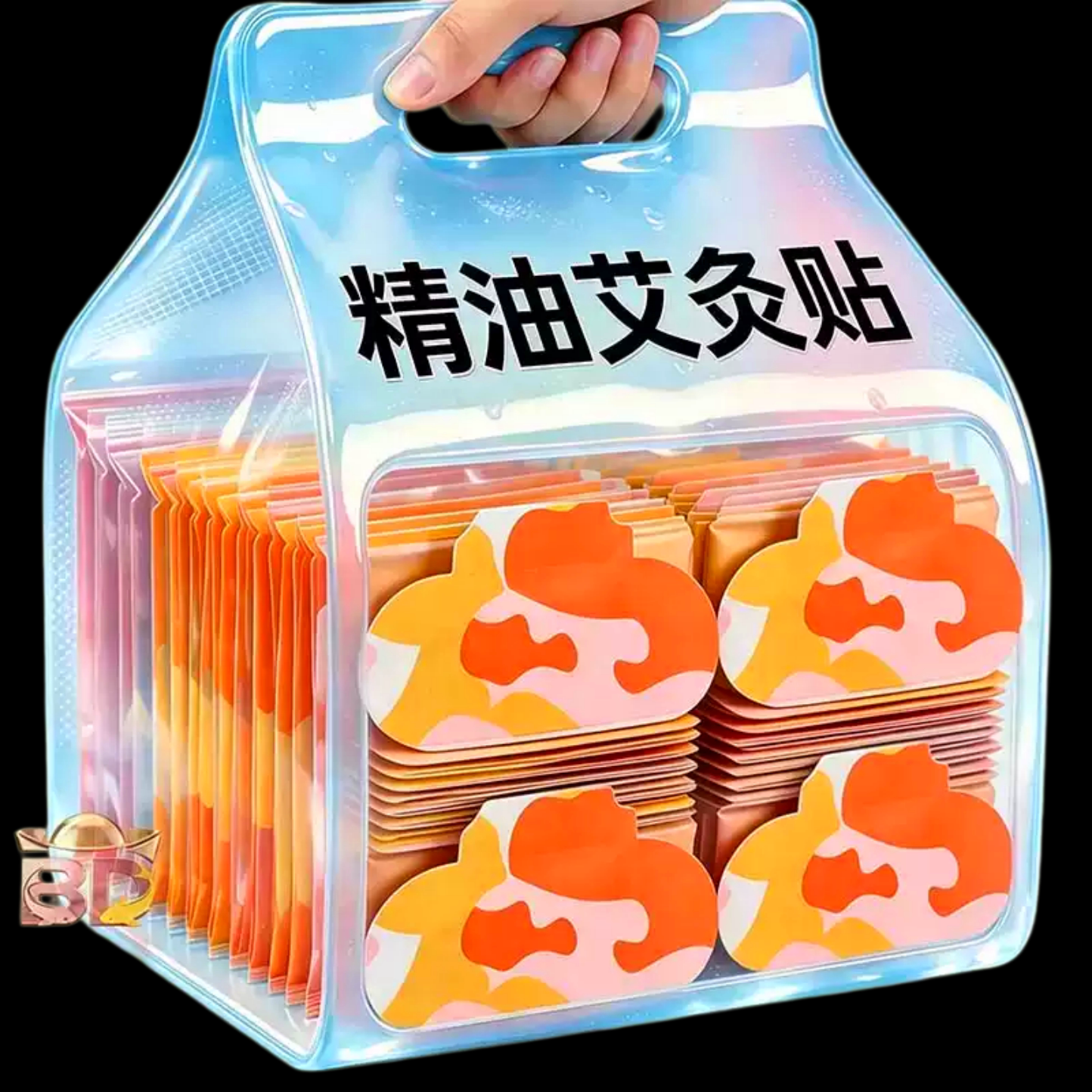 蕲艾热敷精油通用艾草贴肩颈背部腰椎家用暖身温灸艾草发热艾灸贴