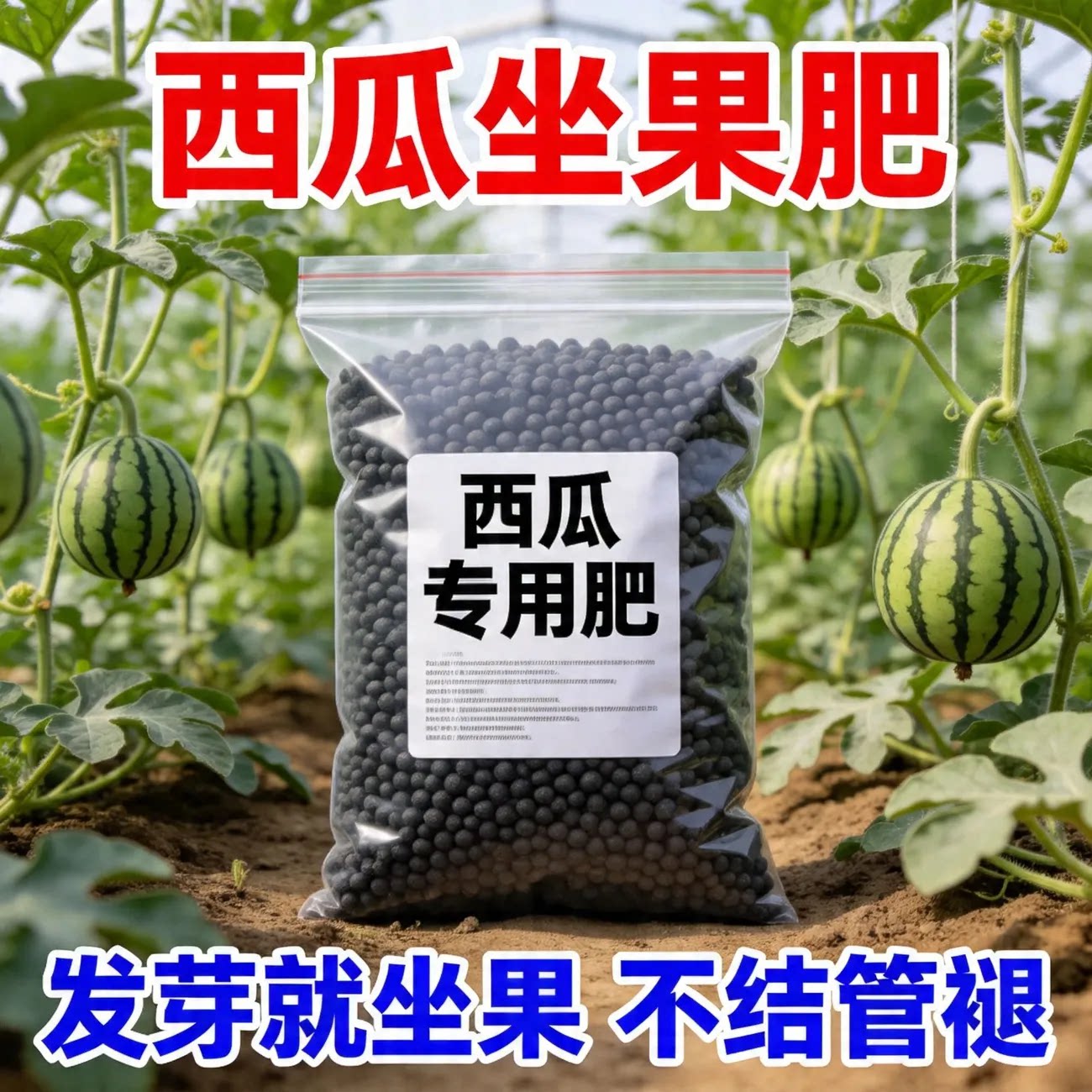 西瓜专用肥有机肥壮根系保质期3年生长期通用型颗粒生根壮苗高产
