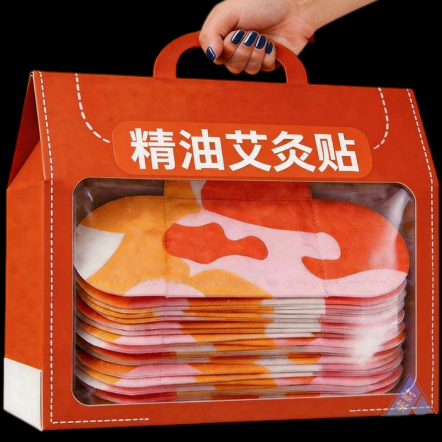 蕲艾热敷精油通用艾草贴肩颈背部腰椎家用暖身温灸艾草发热艾灸贴