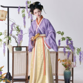 桃源初见｜辛夷｜花朝记汉服副牌晋制传统交窬裙复原风春夏秋女装