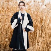 花朝记｜画旅人｜多色唐制披袄｜加绒保暖｜秋冬汉服｜圆领袍外套