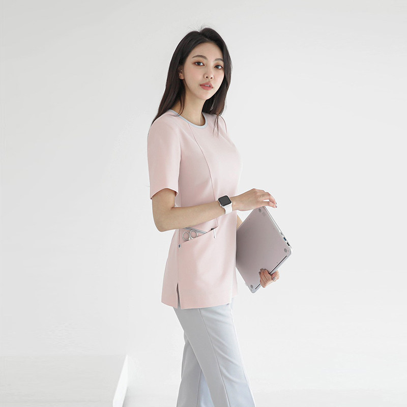 2024 NEW OPERATING ROOM NURSE GOWN OVERALLS BEAUTICIAN SET KOREAN PLASTIC SURGERY HOSPITAL SURGICAL GOWN HAND WASHWEAR