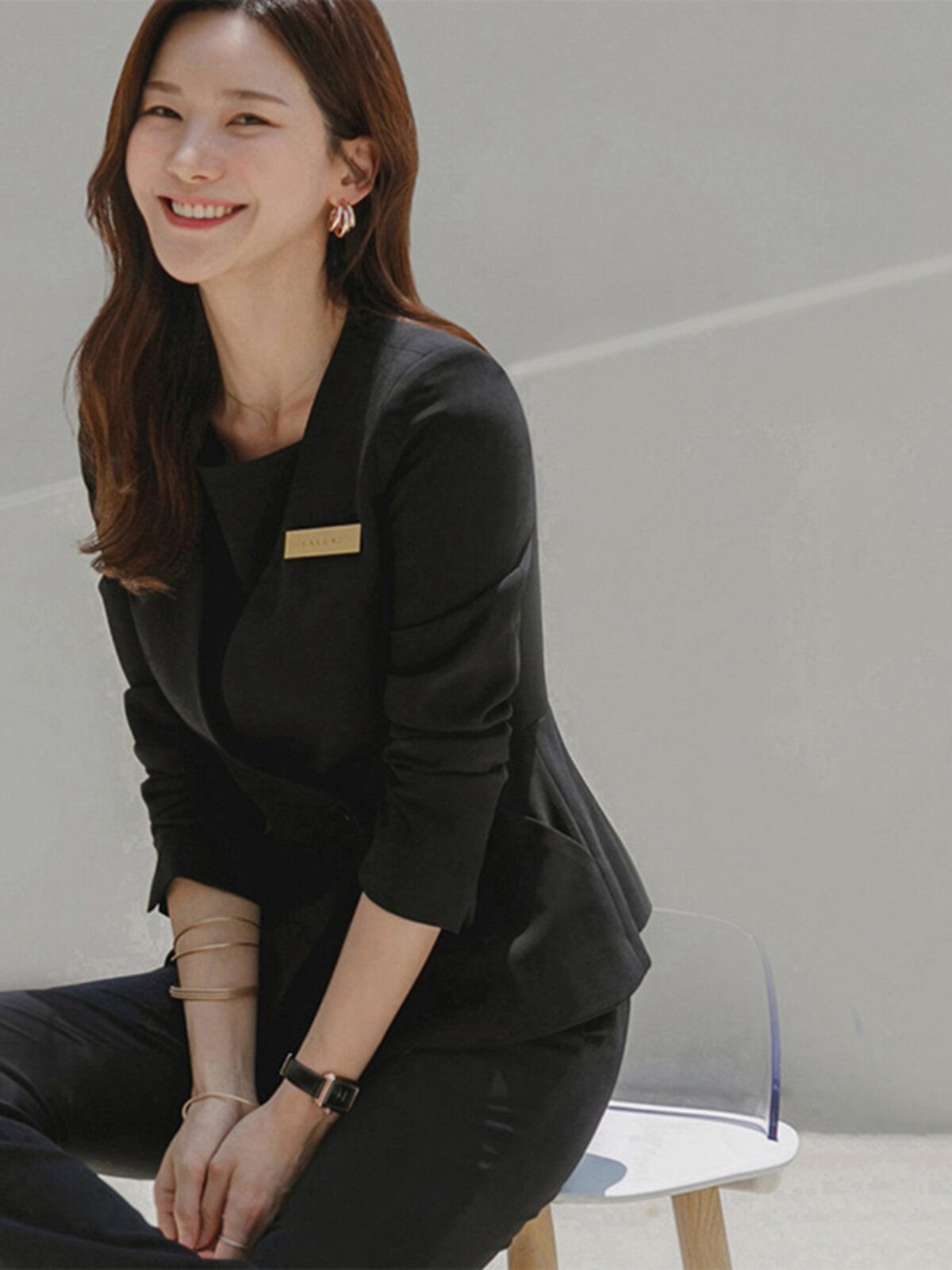 PROFESSIONAL SUIT TROUSERS SLIM FIT TWO-PIECE COMMUTER SMALL MAN SUIT JACKET OVERALLS SUIT SKIRT SUIT WOMEN