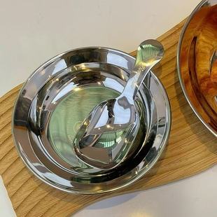 卡皮巴拉18-10不锈钢加厚茶匙面粉杂粮咖啡勺雪糕甜品短柄大头勺