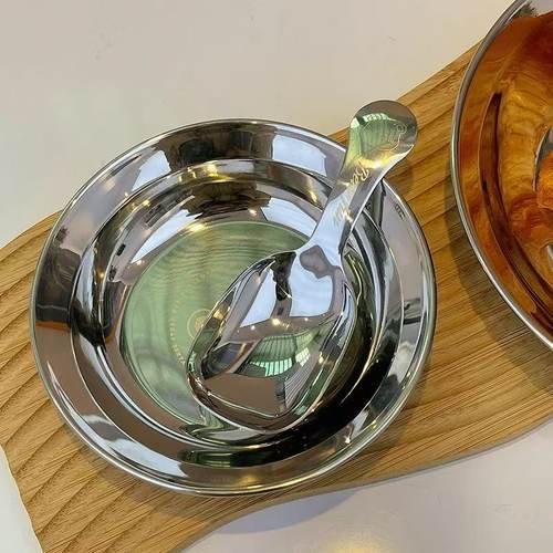 卡皮巴拉18-10不锈钢加厚茶匙面粉杂粮咖啡勺雪糕甜品短柄大头勺