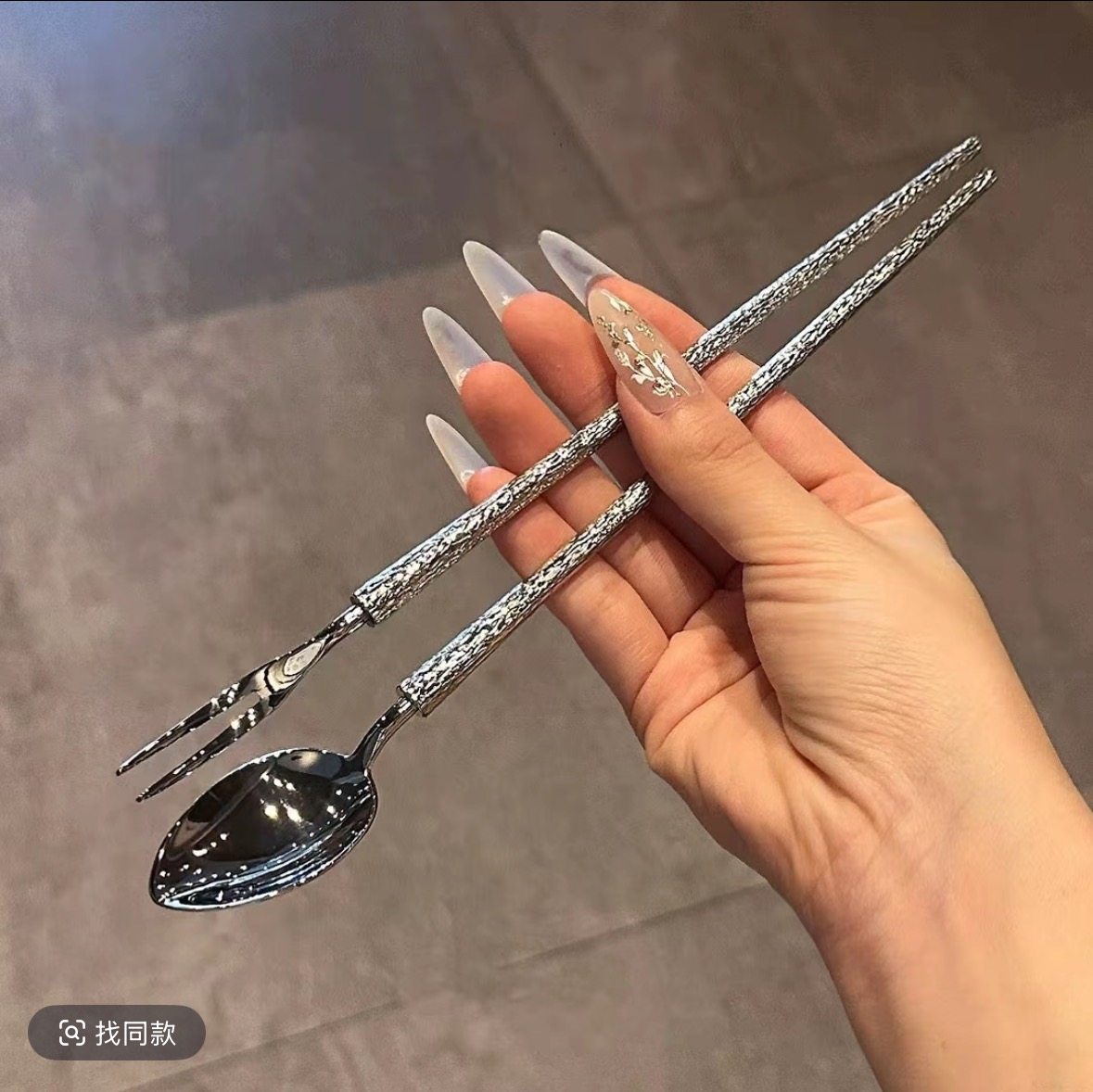 加长柄-叉水果神器 |304不锈钢点心甜品蛋糕水果叉子ins欧式果签,餐饮具,西餐勺,淘宝优惠券,粉丝福利购,淘宝优惠卷