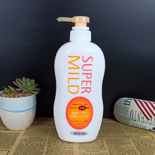 日本进口惠润沐浴露 淡雅果味香沐浴乳650ml易冲洗不假滑专柜正品