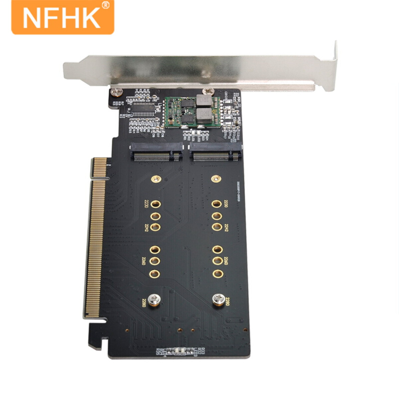 NFHKM.2X16NVME4盘阵列卡PCIEJ拆分阵列卡VROCRAID卡