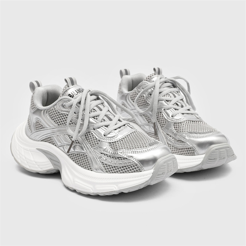 【明星同款】鞋子女2026新款爆款ins潮百搭小众增高厚底老爹鞋男