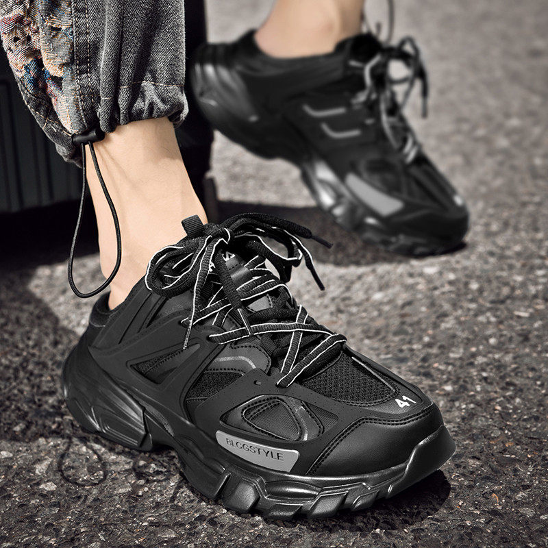 巨好看百搭鞋子2026新款今年流行爆款巴黎3代厚底半拖老爹鞋男女