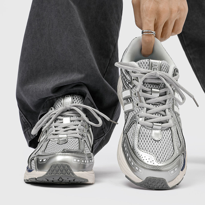 男生鞋子2026新款夏今年流行爆款百搭小众潮牌增高厚底老爹鞋男女