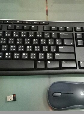 罗技MK270无线键鼠套装 K270优联键盘+M185鼠+优联接收器