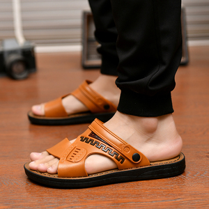 凉鞋男夏防滑一字拖