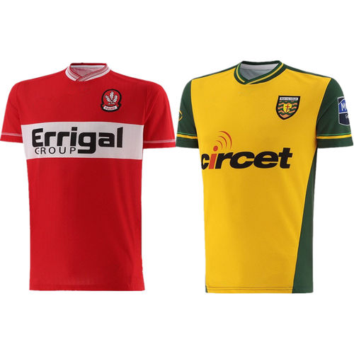 2026 GAA板球衣夏季休闲运动短袖薄款所有团队 gaa jersey Derry