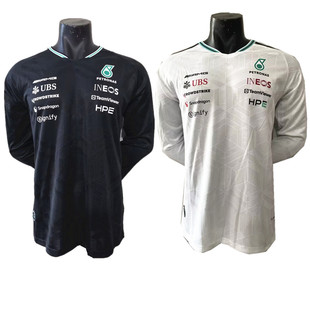 2026/27新款赛车服F1运动t恤休闲长袖短袖夏季橄榄球衣f1 t-shirt