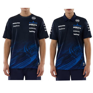 2026/27新款赛车服威廉姆斯F1运动t恤短袖橄榄球衣 F1 Williams