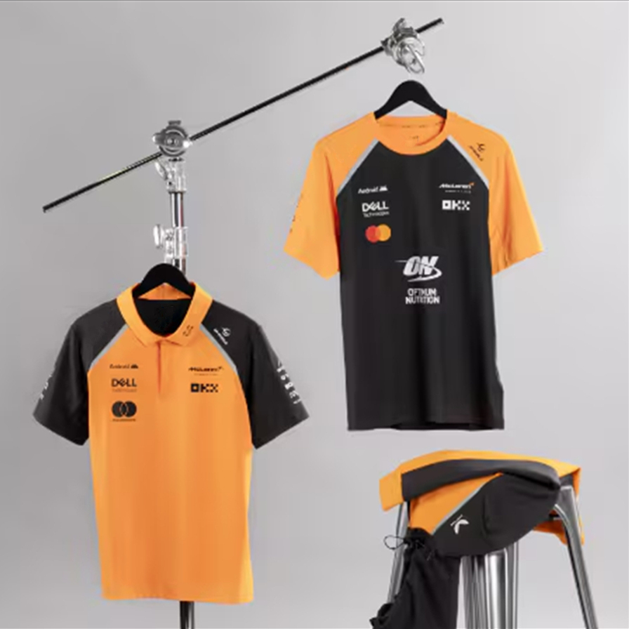新款2025/26迈凯轮F1赛车服短袖T恤polo衫 McLaren t-shirt