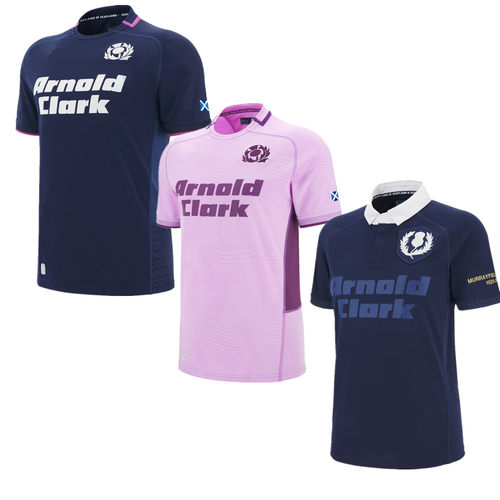 2026苏格兰100周年橄榄球衣休闲短袖t恤 Scotland rugby jersey
