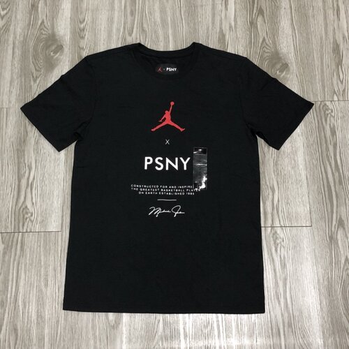 NIKE Air Jordan X Psny联名 限量短袖 军绿黑红色AJ0031-222-010