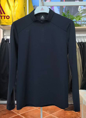 悍途户外抓绒衣男秋冬新款半拉链立领休闲百搭打底衫上衣38U334A