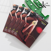 SK8918超薄0d零感丝袜高透丝滑女夏季 肉色黑色性感T裆隐形连裤 袜