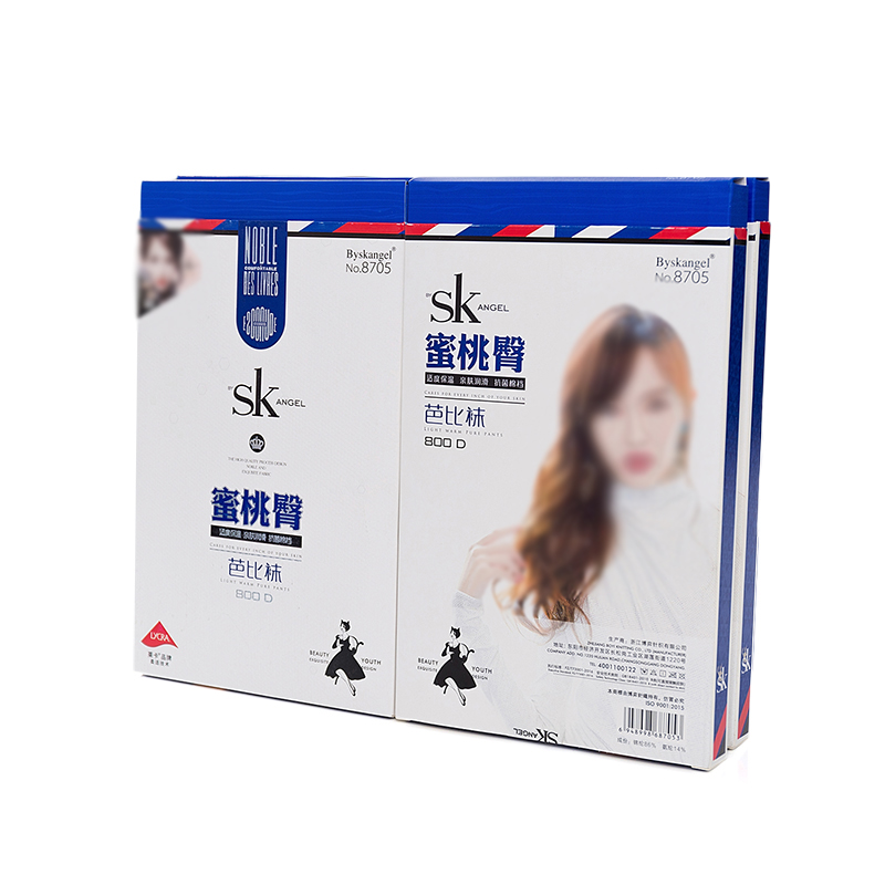 SK丝袜蜜桃臀高腰收腹提臀芭比袜800D春秋款打底裤肉色连裤袜子女
