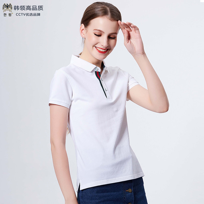 韩领正品t恤工厂直销来图定制