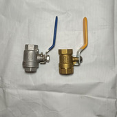 加厚Q11F不锈钢304两内螺纹丝口二片式 全通径球阀门2pc手柄水开关