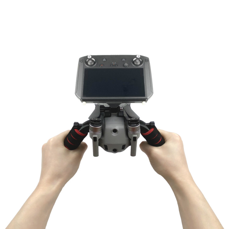 适用大疆御mavic air2s双手手持云台改装套件air2相机稳定器配件