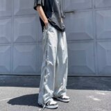 透气网眼速干伞兵裤子男夏季薄款休闲长裤宽松户外登山冲锋裤P46，男装休闲裤，星座410-6（原星座1304-1）