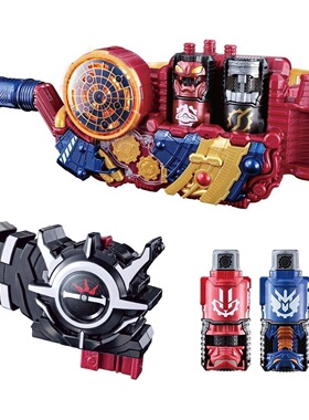 万代假面骑士极狐BUILD创骑DX黑洞扳机E总进化驱动器豪华套装玩具