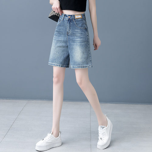 啄木鸟洋气流行五分休闲牛仔短裤女2026夏季新款轻薄透气热裤子