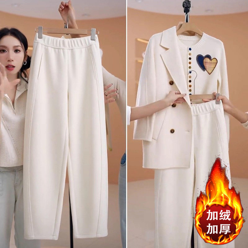 啄木鸟毛呢裤女秋冬加绒弯刀裤休闲运动卫裤香蕉裤镰刀裤子,女装/女士精品,休闲裤,淘宝优惠券,粉丝福利购,淘宝优惠卷