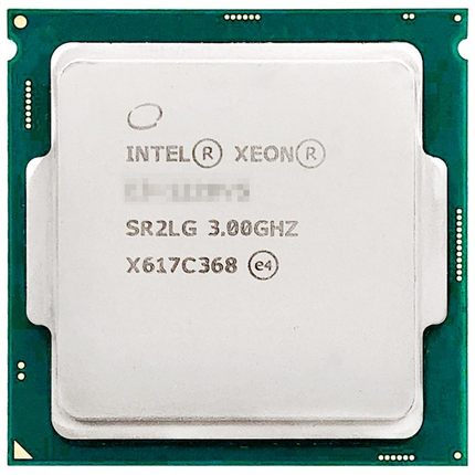 intel  Xeon  E3-1220v5 4核4线程 3.0G主频 CPU处理器