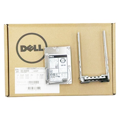 DELL/戴尔 服务器硬盘 300G 15K SAS 2.5英寸 赠原厂托架 盒包
