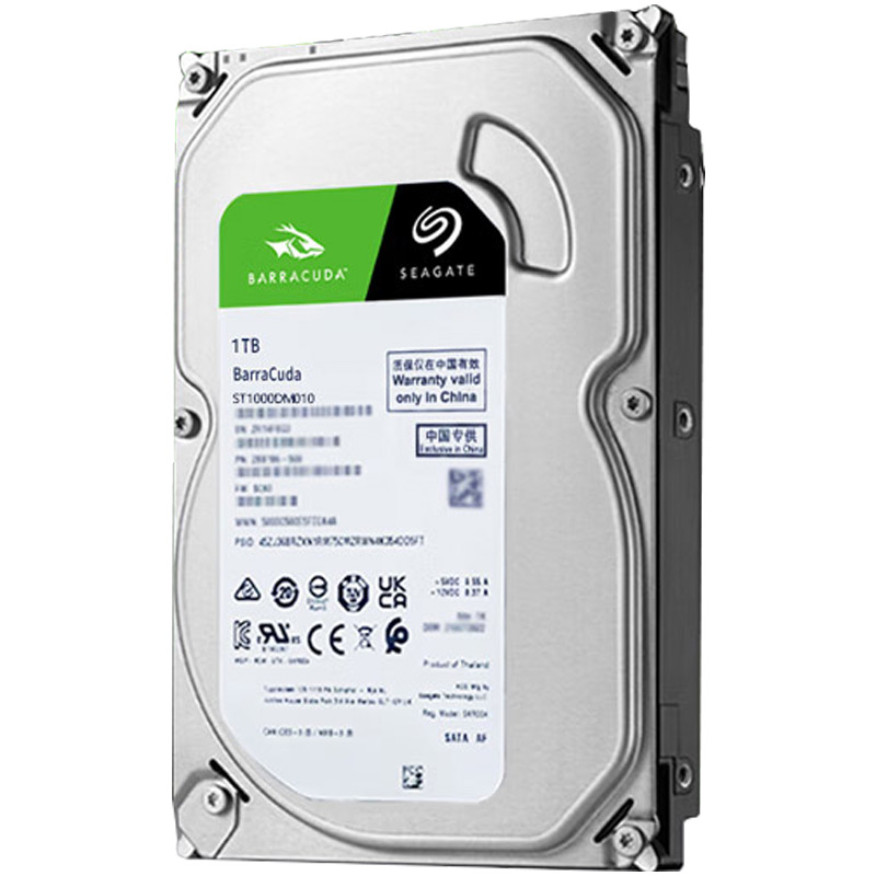 希捷1TB台式机械硬盘SATA接口
