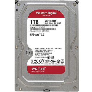 WD/西部数据 NAS硬盘WD Red Plus 西数红盘Plus 3.5英寸 SATA接口