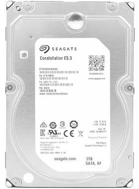 Seagate/希捷企业级硬盘3TB 7200转SATA接口3.5英寸 ST3000NM0033