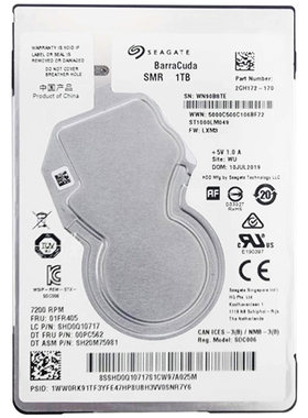 希捷笔记本硬盘1TB