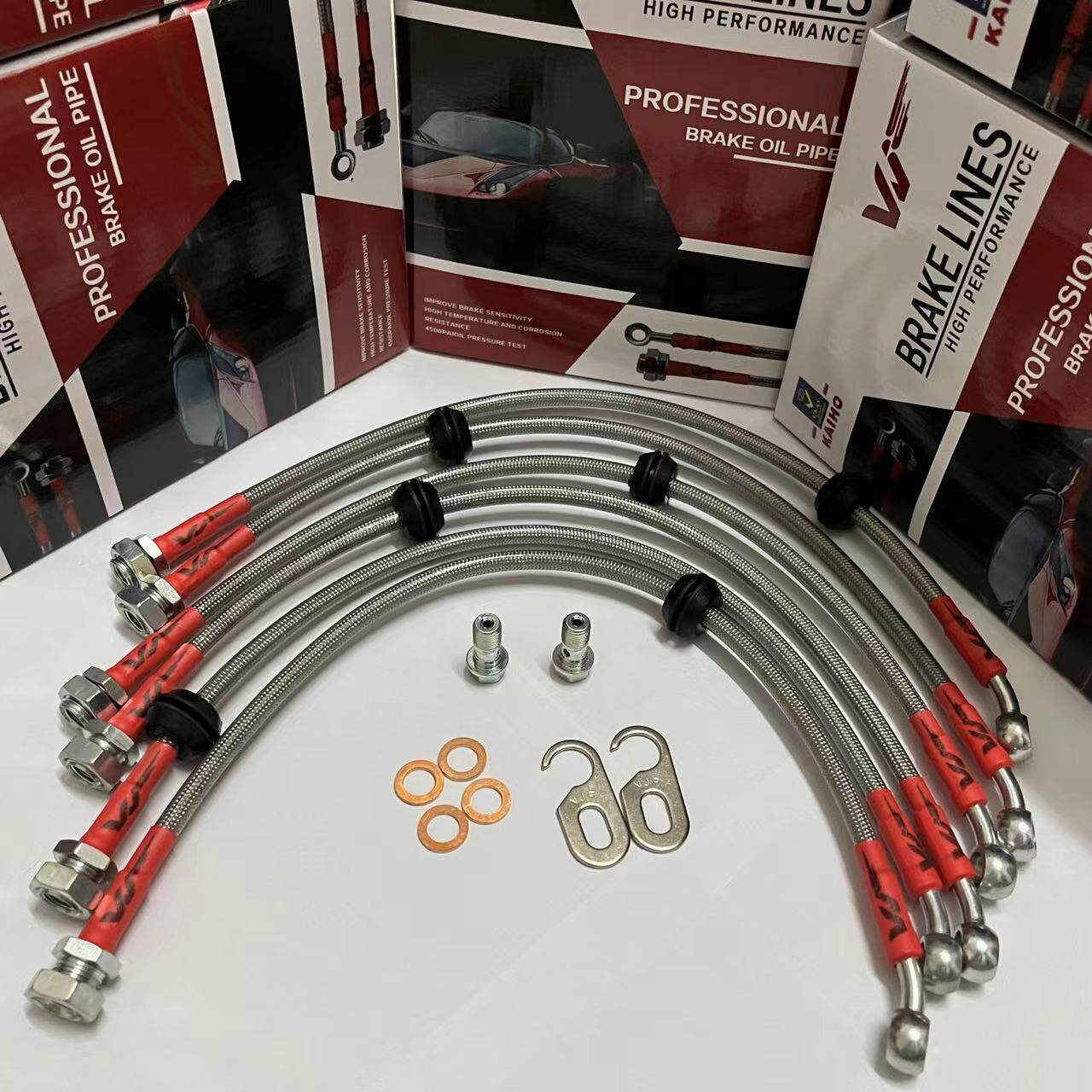 适配各种车型刹车钢喉原装替换