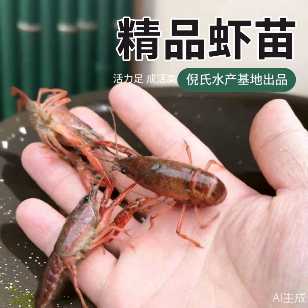 淡水养殖盱眙本地报卵活体小龙虾苗种苗孕幼苗种虾耐活繁殖基地