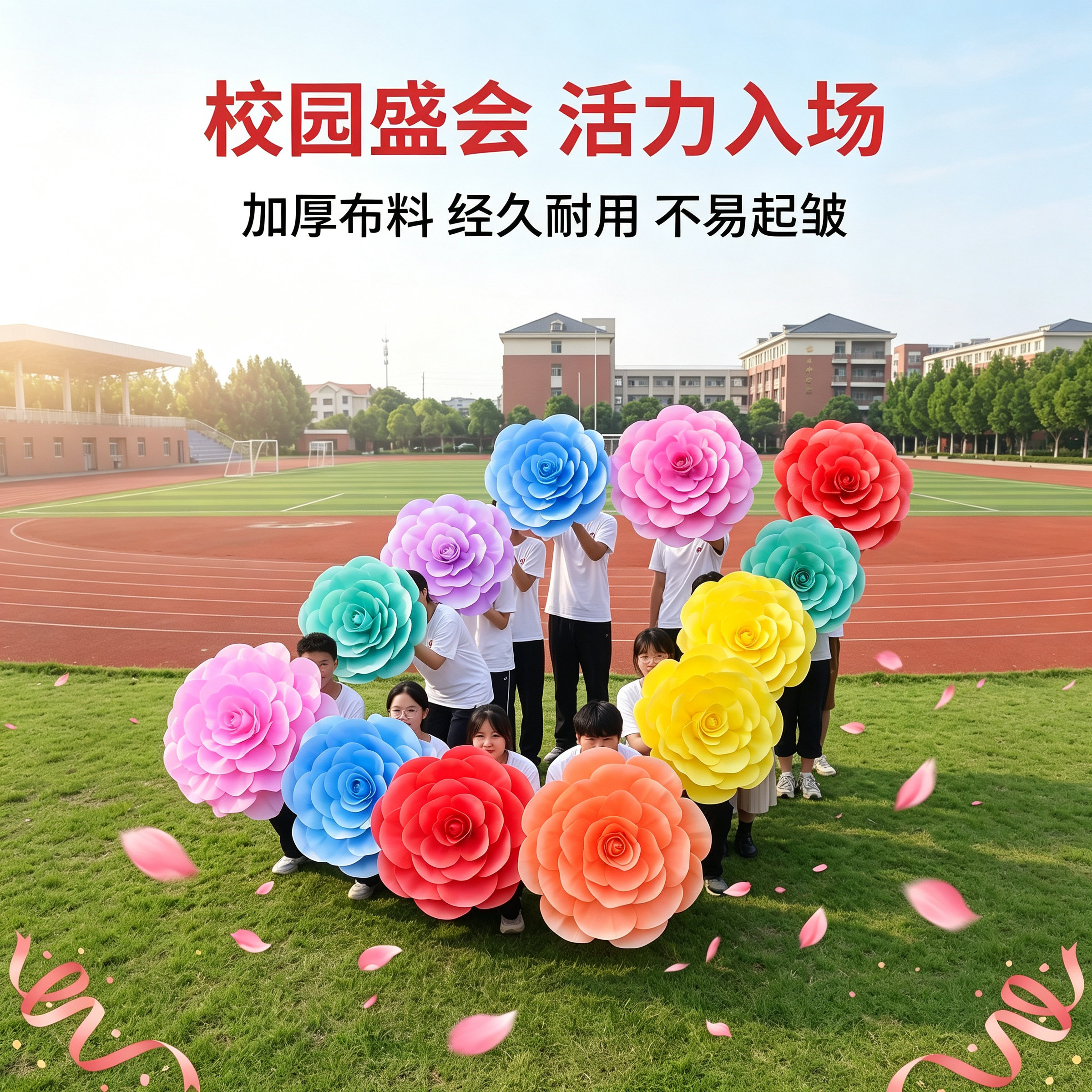 舞蹈道具牡丹花伞成人跳舞表演