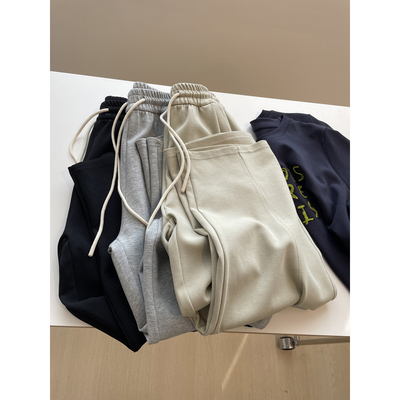 梨型报恩神裤~垂感显瘦弯刀裤!百搭高腰显瘦休闲拖地香蕉裤阔腿裤