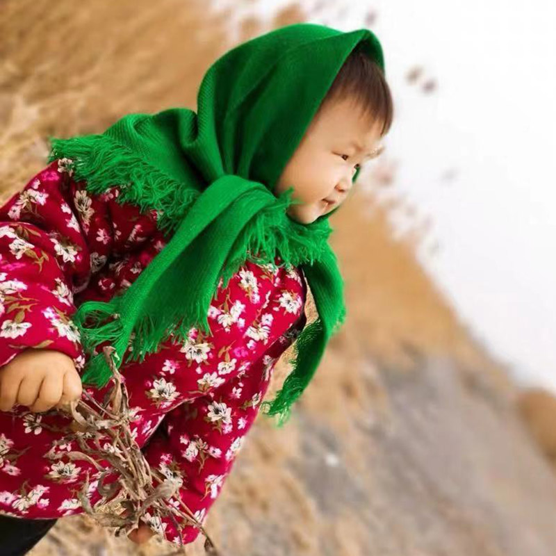 老人头巾女士包头老太太妇女方巾