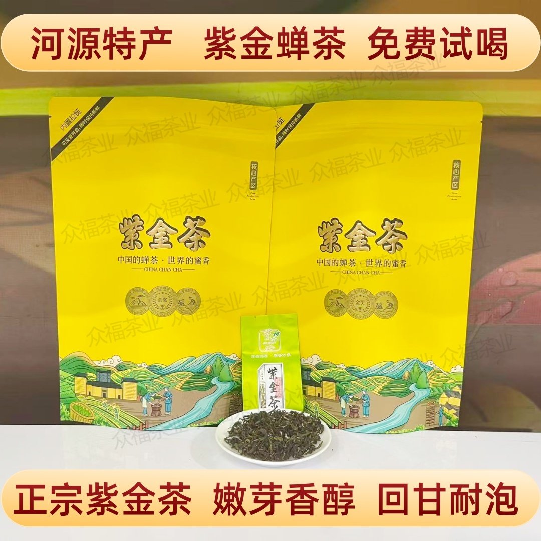 新茶广东紫金绿茶明前客家炒青绿茶浓香型河源特手工正宗茶叶500g