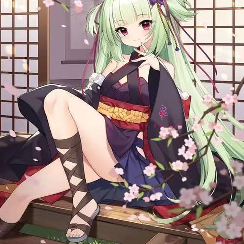 千恋万花丛雨cos鞋子来图定做